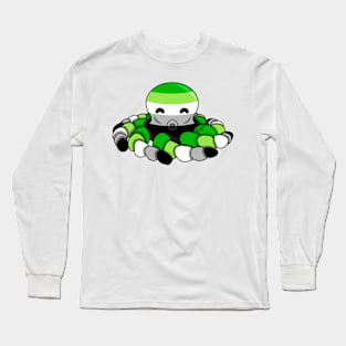 Aromantic Pride Fidget Octopus Long Sleeve T-Shirt